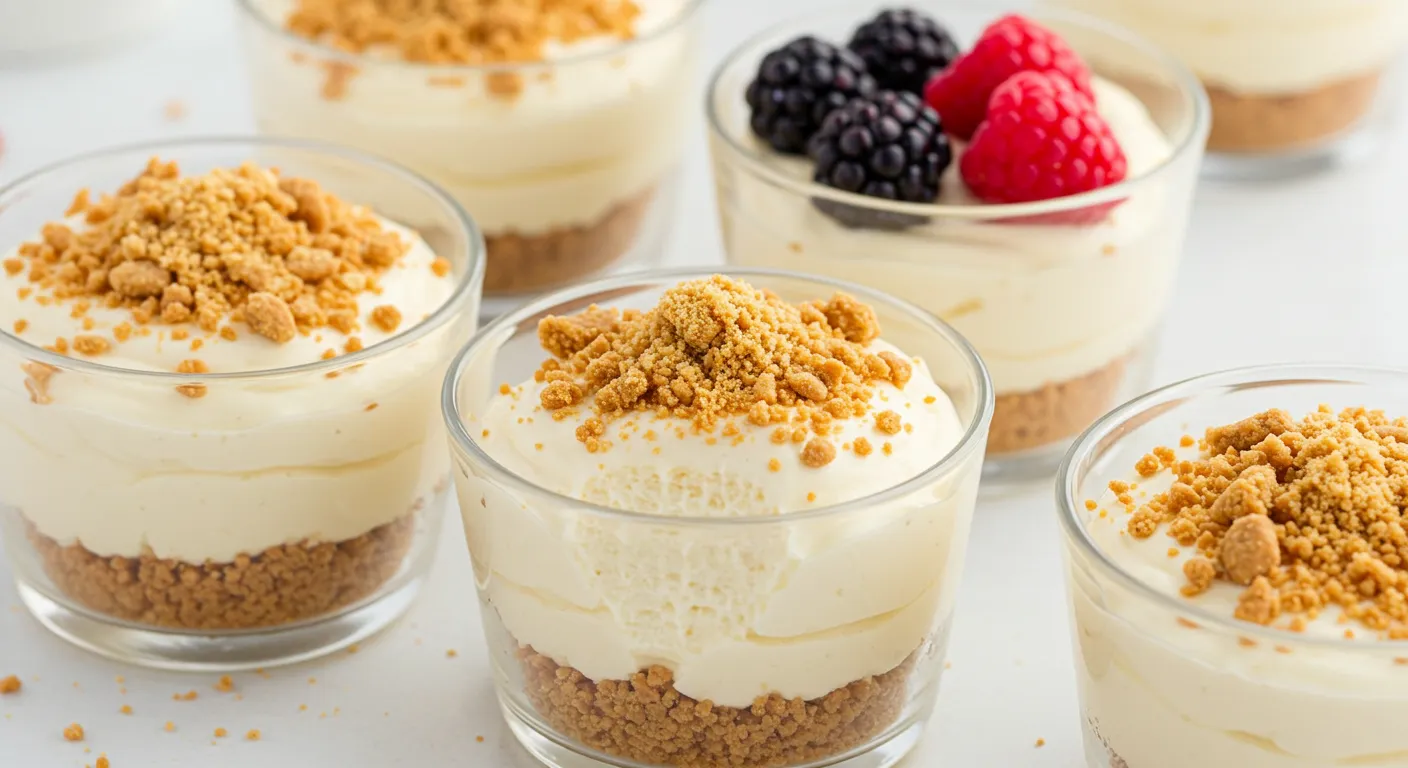 No-Bake Cheesecake Cups